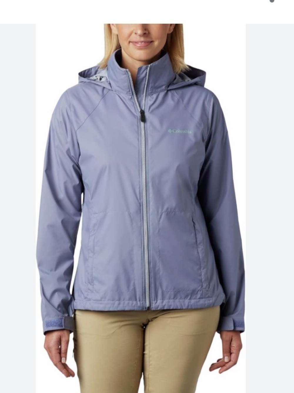Columbia Women's Slate Blue Windbreaker Jacket
